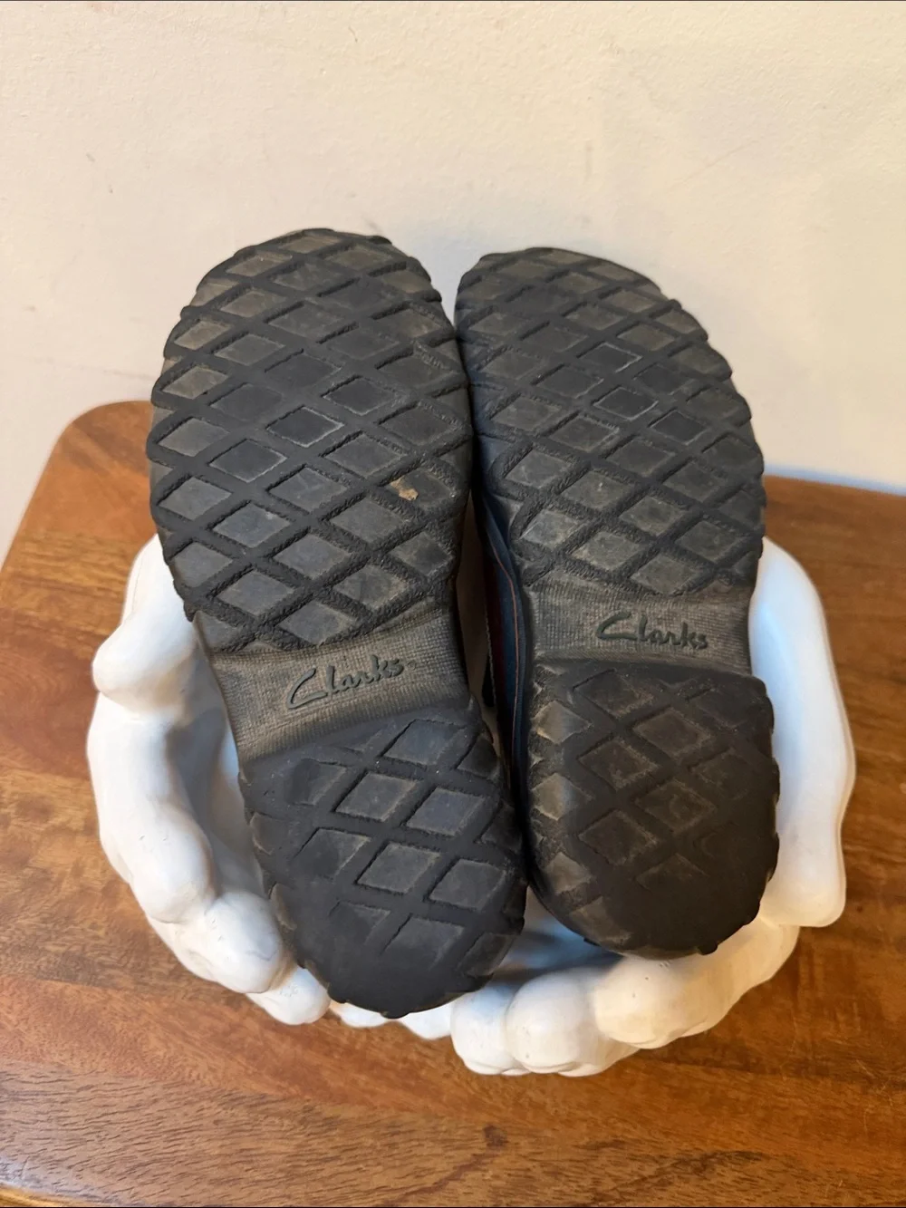 Vintage Clarks Muckers Waterproof Slip-on Duck Shoes Size 7